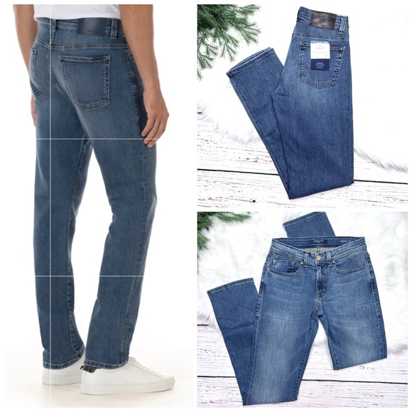 🚫SOLD! NWT🤩 |•FIDELITY DENIM•| Nordstrom Jimmy Slim Straight Leg Jeans - Picture 2 of 16